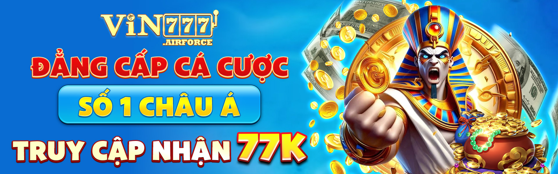 Vin777.airforce - đẳng cấp cá cược hàng đầu châu á, đăng ký nhanh nhận ngay 77K